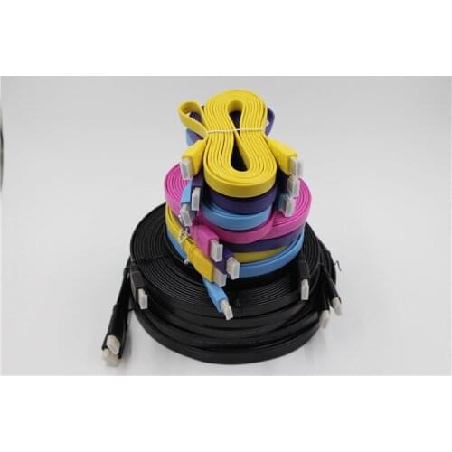 HDMI Cable video cables gold plated 1.4 1080P 3D Cable for HDTV splitter switcher 0.5m 1m 1.5m 2m 3m 5m 10m