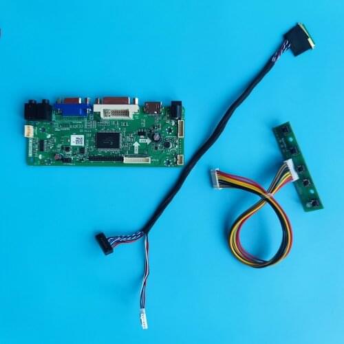 Kit For LP156WF1 HDMI-compatible VGA DVI Panel 1920X1080 Controller board LED LCD Screen Monitor Audio card DIY 40pin LVDS 15.6"