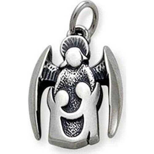 Beautifully crafted Guardian Angel Charm