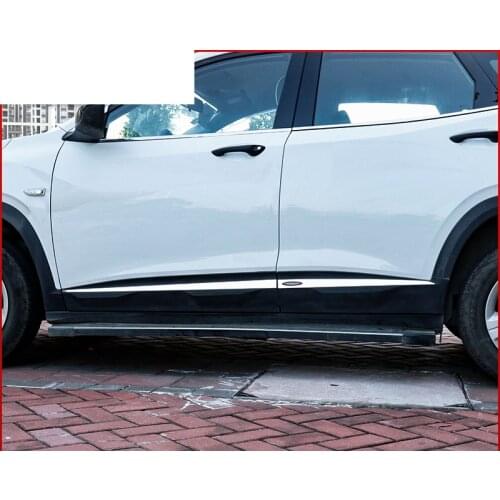 Lsrtw2017 Stainless Steel Car Door Edge Trims Body Kit for Chevrolet Trax Tracker Opel Mokka 2019 2020 2021 Accessories Auto