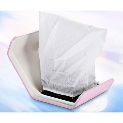 10pcs Nail Dust Collector Bags Non-Woven Manicure Vacuum Cleaner For Nail Dust Collector Replacement Suction Collection Bags