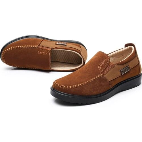 2021 New High Quality Mens Casual Shoes Faux Suede Male Loafers Soft Lightweight Moccasin Cozy Classic Driving Shoes for Men