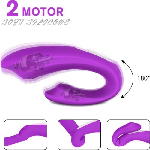 OLO Bendable G-spot Vibrator Wireless Remote Control Vibrator Clitoris Vagina Stimulator Sex Toys for Women Couple Share