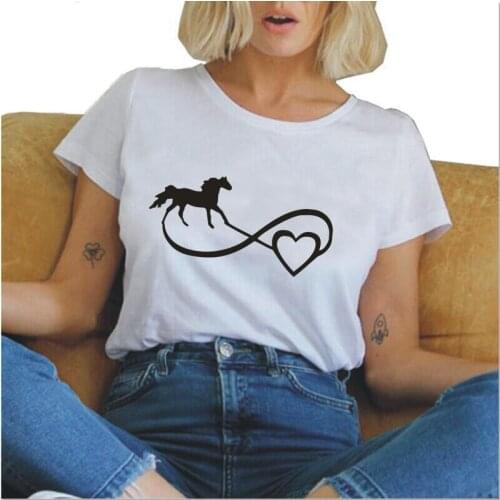 Casual plus size cotton T-shirt womens summer black white pink t shirts new Outdoor loose Harajuku tees camiseta mujer