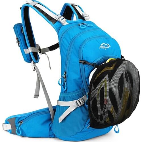 20L Ergonomic Waterproof Bicycle Backpack Ventilated Cycling Climbing Travel Running Portable Backpack Outdoor Sports Water Bags