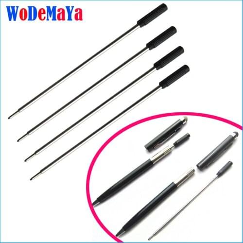 100pcs/lot Black Blue ink 116mm BallPen Ballpoint Pen Stylus pens Refill Stationery Office School Writing Supplies