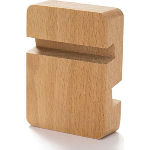 Universal Wooden Phone Holder For IPhone 11 Pro Max X XS Mobile Phone Bracket For Samsung S10 9 Tablet Stand Desk Phone Support