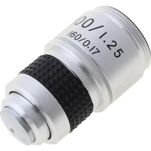 4X 10X 40X 100X High Quality Microscope Objective Lens Achromatic Objective Laboratory Biological Microscope parts