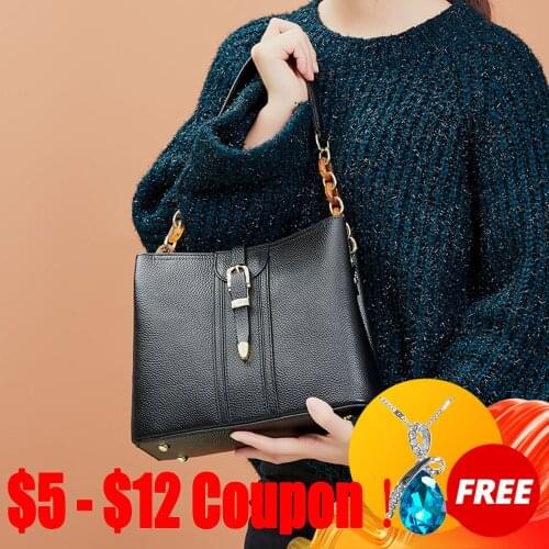 CGA Handbags For Women Bags Designer Luxury Ladies Bucket Vintage Shoulder Bag Single Large Capacity Messenger Female Handbag