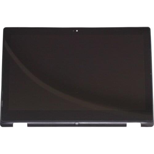 For Dell Inspiron 13 7352 7353 LCD Screen+Front Touch Digitizer Glass with Frame Assembly Replacement 13.3" FHD 1080P