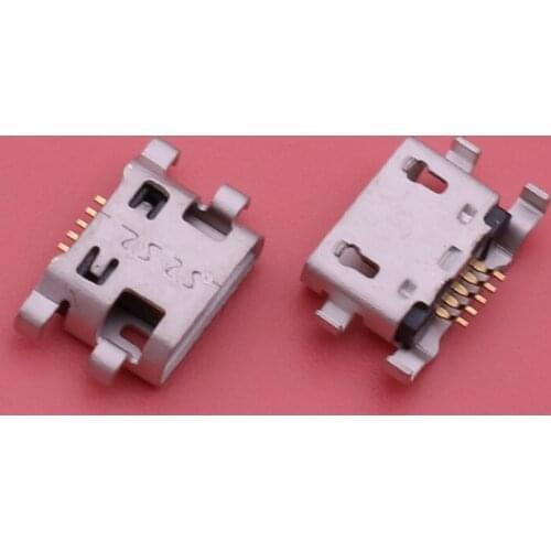 100pcs New Micro USB Charging Dock Port Socket Connector For Alcatel A5 LED 5085 5085N 5085Y 5085D