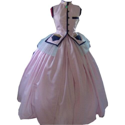 1860S Victorian Corset Gothic/Civil War Southern Belle Ball Gown Dress Halloween dresses CUSTOM MADE R-181