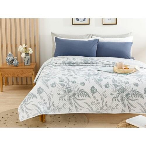 English Home Grace Flower Single new 2021 season Multipurpose very beautiful Bedspread 160x220 Cm Gray TYC00141291411