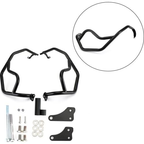 Areyourshop ront Lower Crash Bars Side Engine Guard Bumper Fit For Triumph Tiger 900 All Model 2020 2021 Motorcycle Parts
