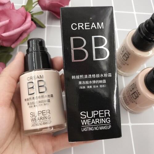 New Item Super Makeup Beauty Deep Whitening Brightening Long Lasting High Waterproof 3 Colors BB Cream