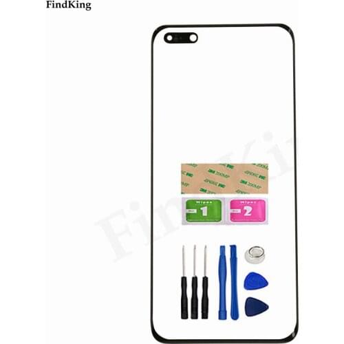 For Huawei P40 Pro LCD Front Glass Screen Lens 100% New Front Touch Screen Glass Outer Lens for Huawei P40 PRO