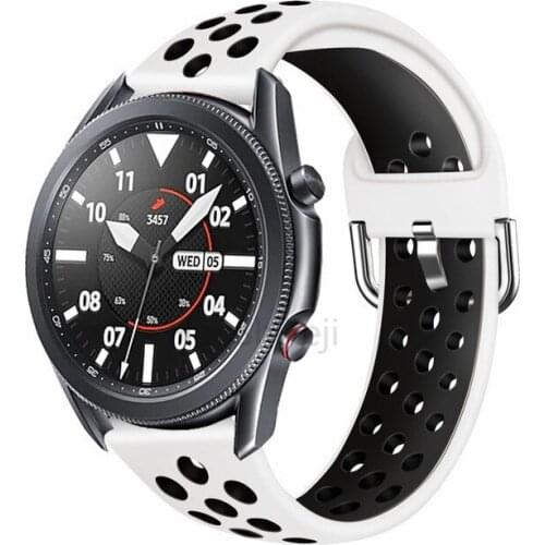 For Samsung galaxy watch 3 45mm 41mm Band Active 2 For Huawei Watch GT 2 Honor magic Watch 2 Strap Silicone Bracelet Watchband