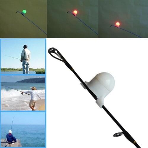 Night Flashing LED Signal Light Rod Strike Alert Bell Fish Bite Alarm Bell Electronic Sound Alarm Automatic Fishing Gear Alarm