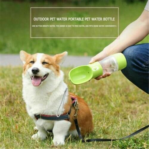 Multifunction Portable Pet Dog Water Bottle Multifunction Cup Outdoor Travel Kettle Cat Dog Drinking Bowl Cups For Pets