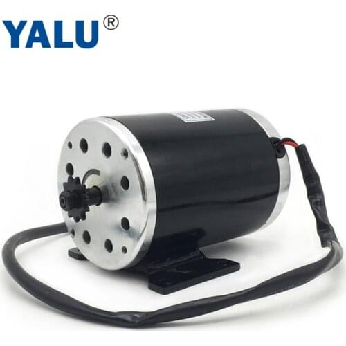 MY1020 1000W 36/48V 3000RPM high speed Reverse Electric Bicycle Scooter Tricycle Bike DIY Parts DC Motor with Mounting bracket