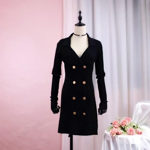 NANCYLIM Fashionable Knitted Dresses