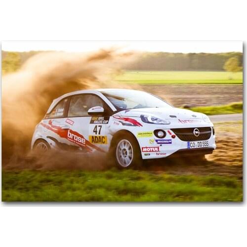 Opel Racing Car Poster and Print Modern Canvas Painting Pop Fashion Wall Art Picture Living Room Decoration