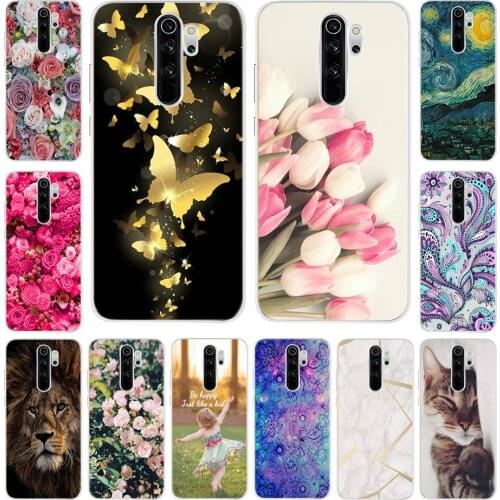 Silicone Case For Xiaomi Redmi Note 8 Pro Cover Soft TPU Phone Cases For Xiaomi Redmi Note8 Pro Coque Funda Redmi Note 8Pro 6.53