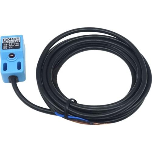 SN04-N / SN04-P 4mm Square Inductive Proximity Sensor Detection Switch DC12V 24V NPN DC Three-wire Normal Open Metal Sensor