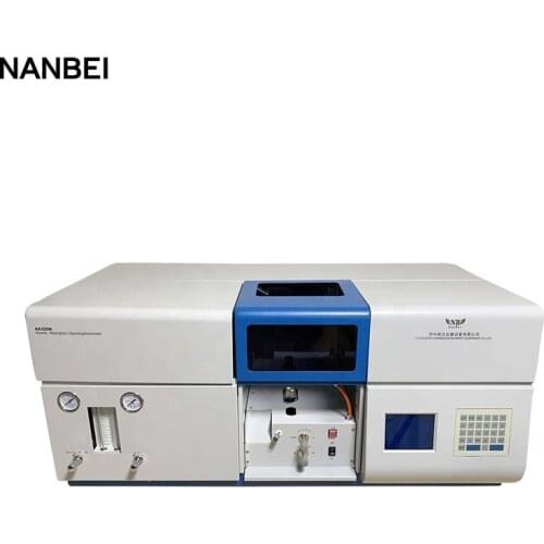 Absorption spectrometer with flame atomization system