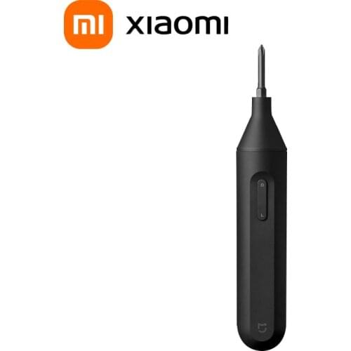 Xiaomi MiJia electric/manual screwdriver integrated screw driver 1500mAh rechargeable w/6 S2 electric screw bits set