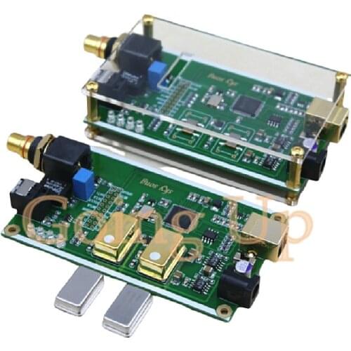 XMOS XU208 asynchronous USB coaxial fiber output digital interface IIS DSD256 SPDIF dop64