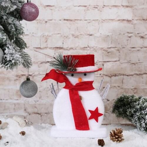 1Pcs Foam Snowman Christmas Tree Decorations Mini Christmas Gifts For Kids