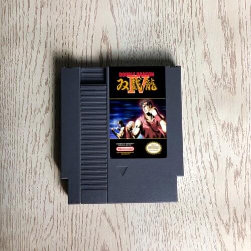 Double Dragon IV - 72 pins 8bit game cartridge