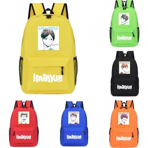 Anime Cosplay Hailyuu Backpack School Bag