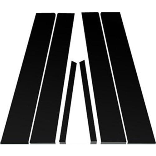 B-Pillar Sticker Carbon Fiber Durable Decorate Your Car Personlized Sticker Practical Portable Sticker