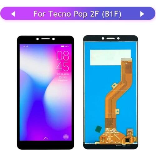 For Tecno Pop 2F (B1F) Display Touch Screen Assembly Glass Panel Digitizer Replacement