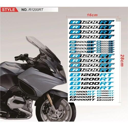 For BMW R1200RT r1200rt R1200 RT LOGO Body Fuel Tank Tail Box Stickers Reflective Body Waterproof Decals Stickers High Quality