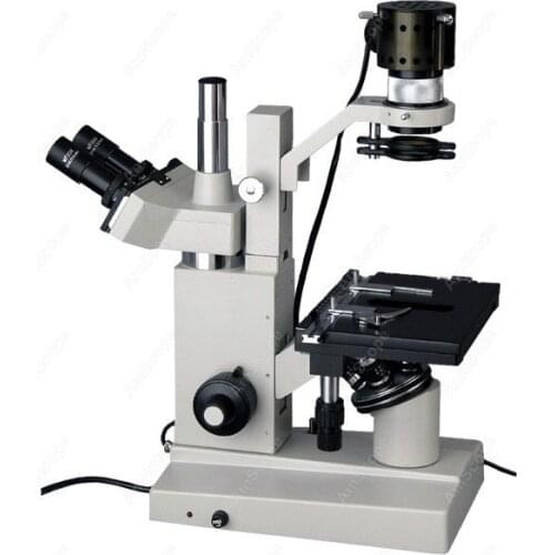 Inverted-AmScope Supplies Inverted Trinocular Microscope 40X-800X SKU: IN200TB