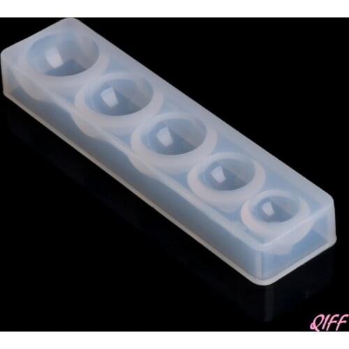 Round Cabochon Silicon Mold Resin Jewelry Necklace Pendant Mould Tools DIY Craft