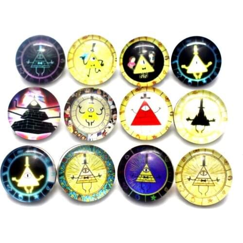 Hot selling 10pcs/lot pretty zongzi Snap Buttons Charms 18mm Glass Buttons Fit DIY Snap Bracelets&Bangle Jewelry