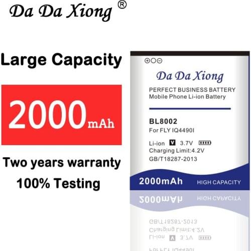 Da Da Xiong 2000mAh BL8002 Li-ion Phone Battery for FLY IQ4490I