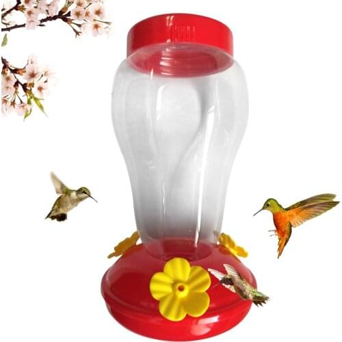 Hanging Hummingbird Feeder for Outdoor with 3 Feeding Port