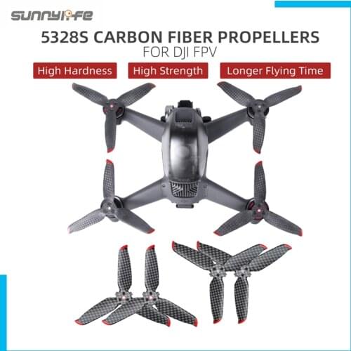5328S Carbon Fiber Propellers High Hardness Drone Accessories for DJI FPV