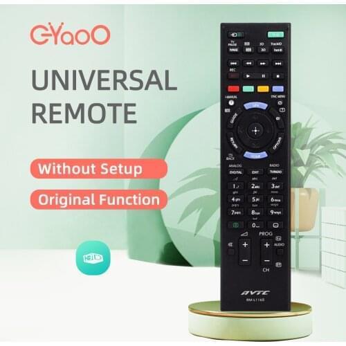 Remote Control Sony Replacement Wireless Universal IR RM-YD094 KDL-50R550A 70R520A RM-YD080 RM-YD087 YD094 RM-L1165