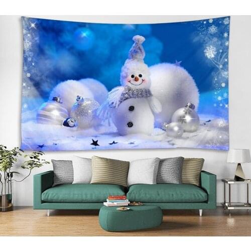 Christmas Nordic Style Wall Covering Background Cloth Room Bedside Tapestry Living Home Decoration