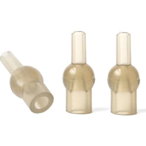 10PCS Carp Fishing Micro Tulip Bead Soft Rubber Quick Change Bead for Helicopter Rigs Tackle Accessories Carp Method Feeder Tool