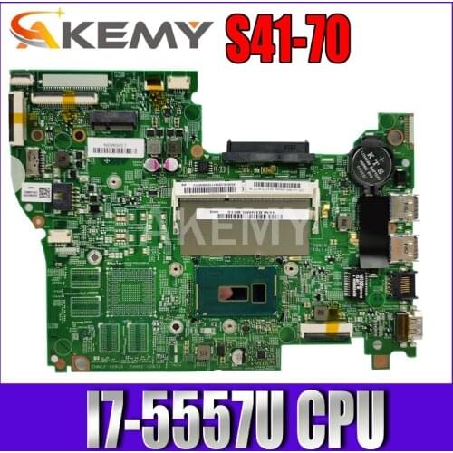 14217-1M Laotop motherboard For Lenovo S41-70 original mainboard I7-5557U