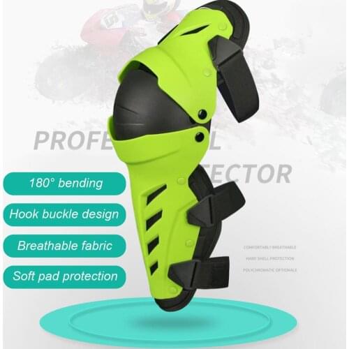 2-Pack Motorcycle Knee Protector Off-road Riding Protective Gear Knee Guards Kit Kneepad Anti-fall Full Armor Equipment