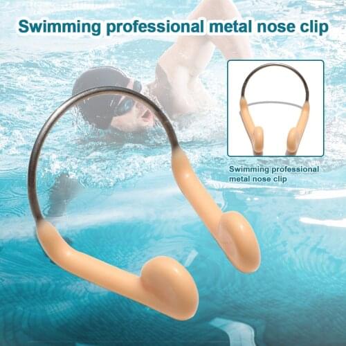 5pcs Metal Diving Protector Nose Clip Adults Practical Durable Non Slip Swimming Multipurpose Beginners Training Water Sport