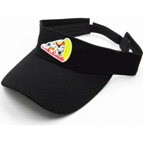 2020 new style Pizza embroidery Visors Baseball Cap Adjustable Snapback cap for men and women 115